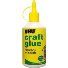 GLUE ADHESIVE CRAFT GLUE UHU 125ML