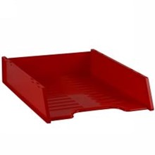 DOCUMENT TRAY ITALPLAST MULTI FIT A4 RED