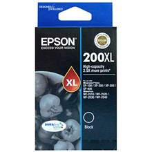 EPSON 200XL 200 HIGH YIELD INK CARTRIDGE BLACK