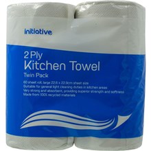 KITCHEN TOWEL 2-PLY 60 SHEET 2PK X 6