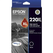 EPSON 220XL 220 INK CARTRIDGE HIGH YIELD BLACK