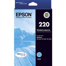 EPSON 220 INK CARTRIDGE CYAN