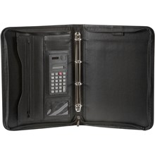COMPENDIUM SPIRAX ZIPPERED 4 RING BINDER A4
