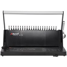 BINDING MACHINE MANUAL REXEL CB1150 PLASTIC COMB BLACK