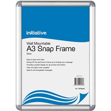 FRAME INITIATIVE SNAP FRAME WALL MOUNTABLE A3 SILVER