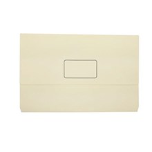 DOCUMENT WALLET INITIATIVE FOOLSCAP BUFF 50PK