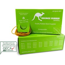 RUBBER BANDS SIZE 109 100GM BAG