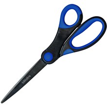 SCISSORS INITIATIVE SOFT GRIP SCISSORS 205MM BLACK/BLUE