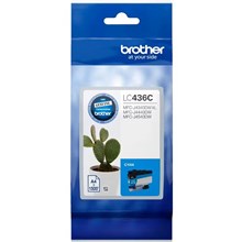 BROTHER LC-436C LC436 436 INKVESTMENT INK CARTRIDGE CYAN