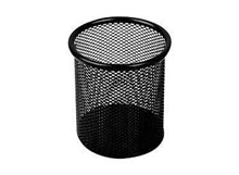 CADDY CUP PENCIL PEN HOLDER MESH BLACK