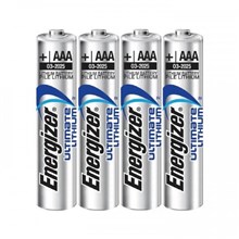 BATTERY AAA ULTIMATE LITHIUM ENERGISER BATTERIES L92BP4T 4PK