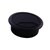 CABLE ENTRY HOLE COVER DESK PLASTIC 80MM BLACK