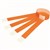 WRISTBANDS REXEL ID SERIAL NUMBER FLUORO ORANGE PK10