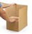 SHIPPING / MOVING / PACKING CARTON HEAVY DUTY SHIPPING BOX ADJUSTABLE SCORED 508MM X 406MM X 356MM BROWN 25PK