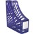 MAGAZINE STAND BOOK ITALPLAST TINTED PURPLE