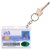 CARD HOLDER ID / CREDIT / FUEL WITH KEY RING CLEAR 10PK