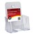 BROCHURE HOLDER DEFLECTO 74901 STANDARD  A5 SINGLE TIER CLEAR