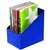 BOOK MAGAZINE BOX MARBIG SMALL BLUE 5PK
