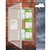NOTICE BOARD VISIONCHART TX WEATHER RESISTANT NOTICE CASE 590MM X 1080MM SILVER FRAME CORK BACKGROUND LOCKABLE OUTDOOR USE